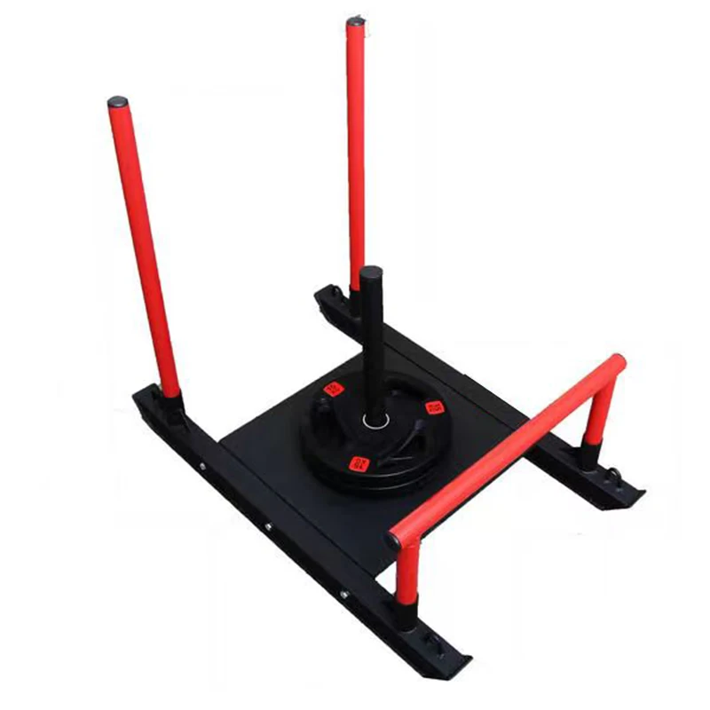 Gym Equipment Fitness Power Sled Pull And Push Speed Weight Plate Sled Trainer best sports machine commercial gym