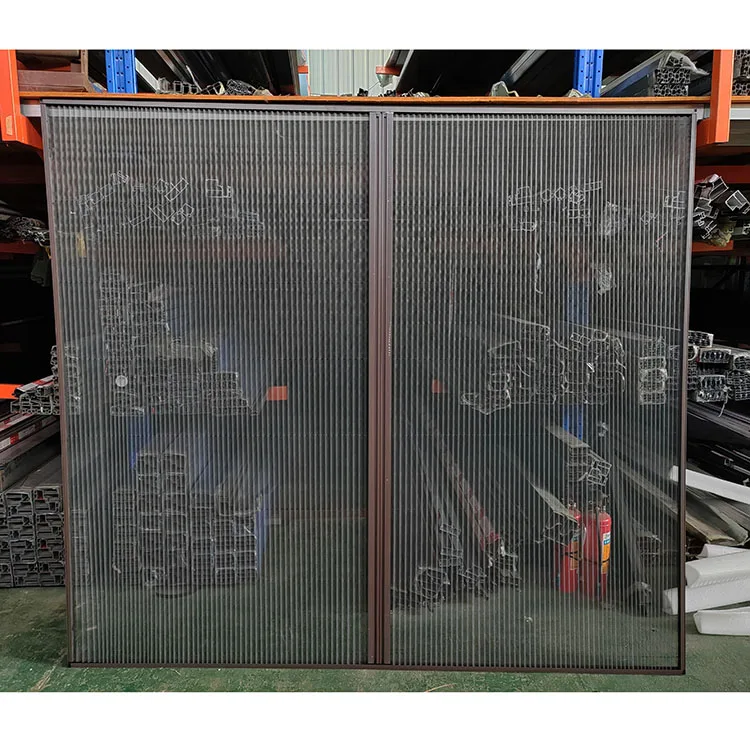 Anti Aluminum Frame Fiberglass Pleated Mosquito Net Trackless Retractable Fly Screens Door Fly screen Sliding Door