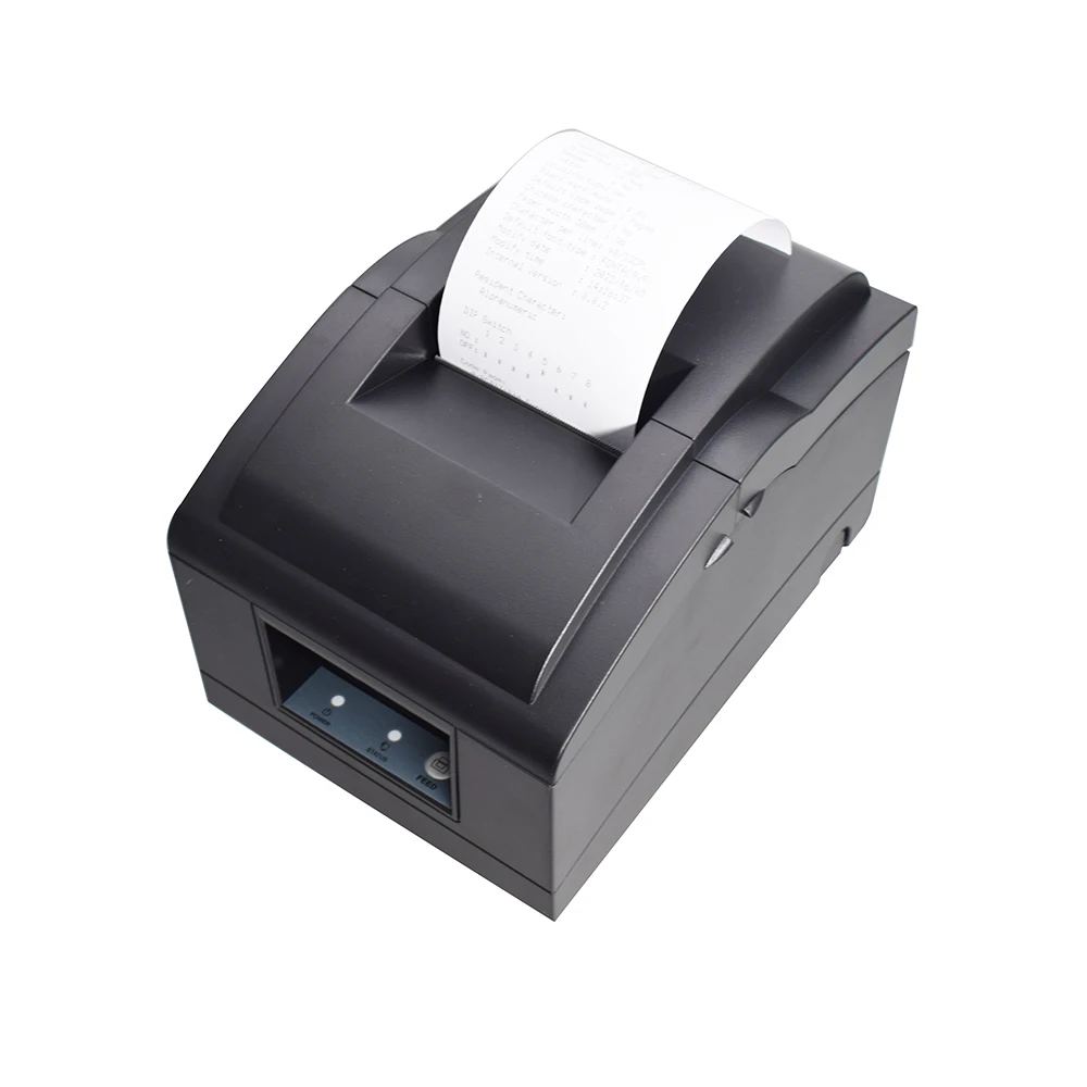 USB POS Invoice Printer 9 Pin serial Thermal Impact Dot Matrix printing Printer