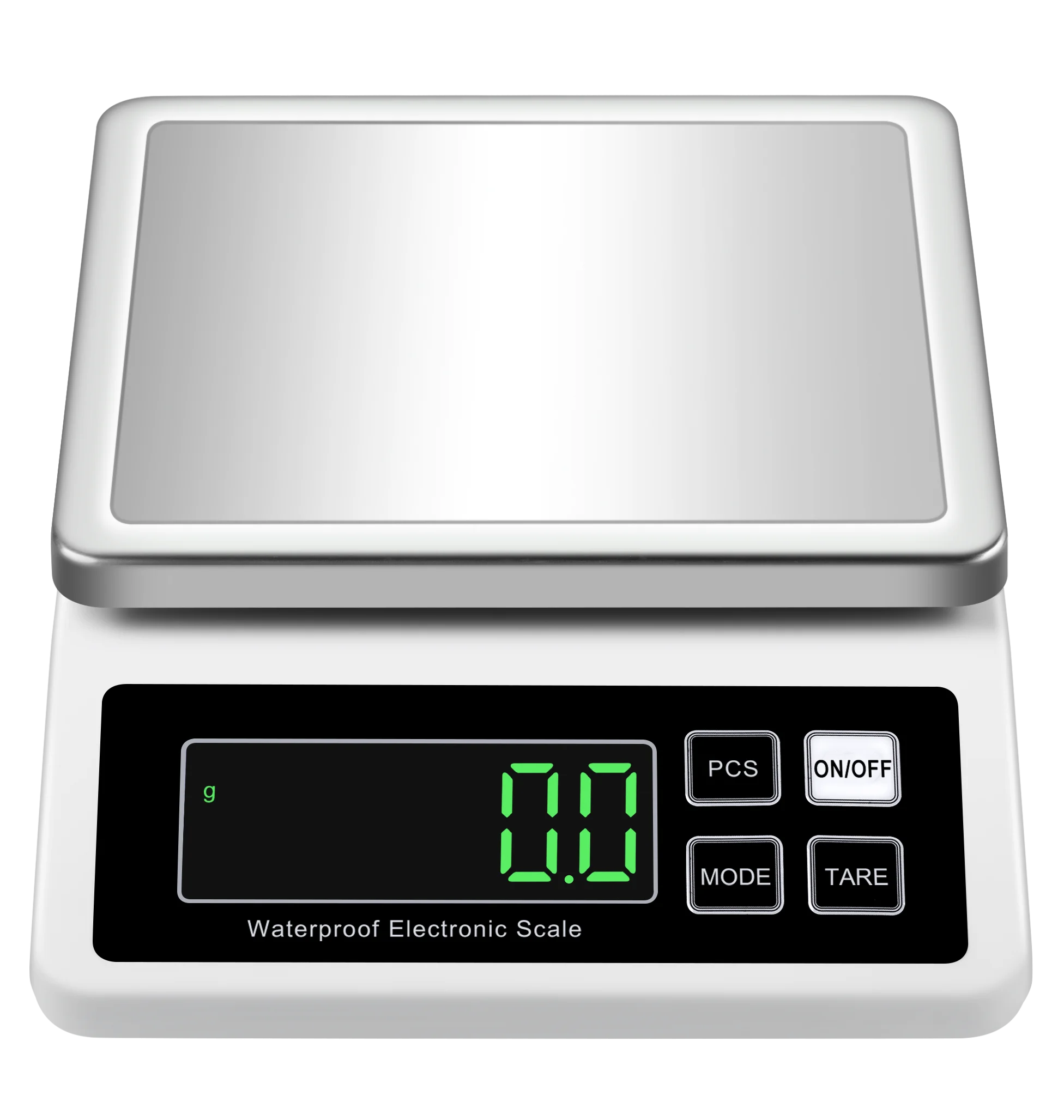 Digital Large 10Kg/15Kg*1G Baking Stainless Steel Multi-Function Electronic Waterproof Kitchen Weighing Scale