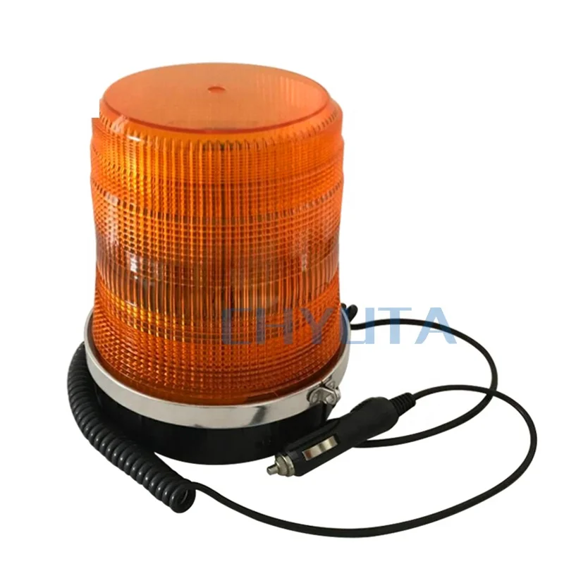Emergency car strobe warning magnetic led flashing working light amber mini led beacon strobe warning light road warning lights