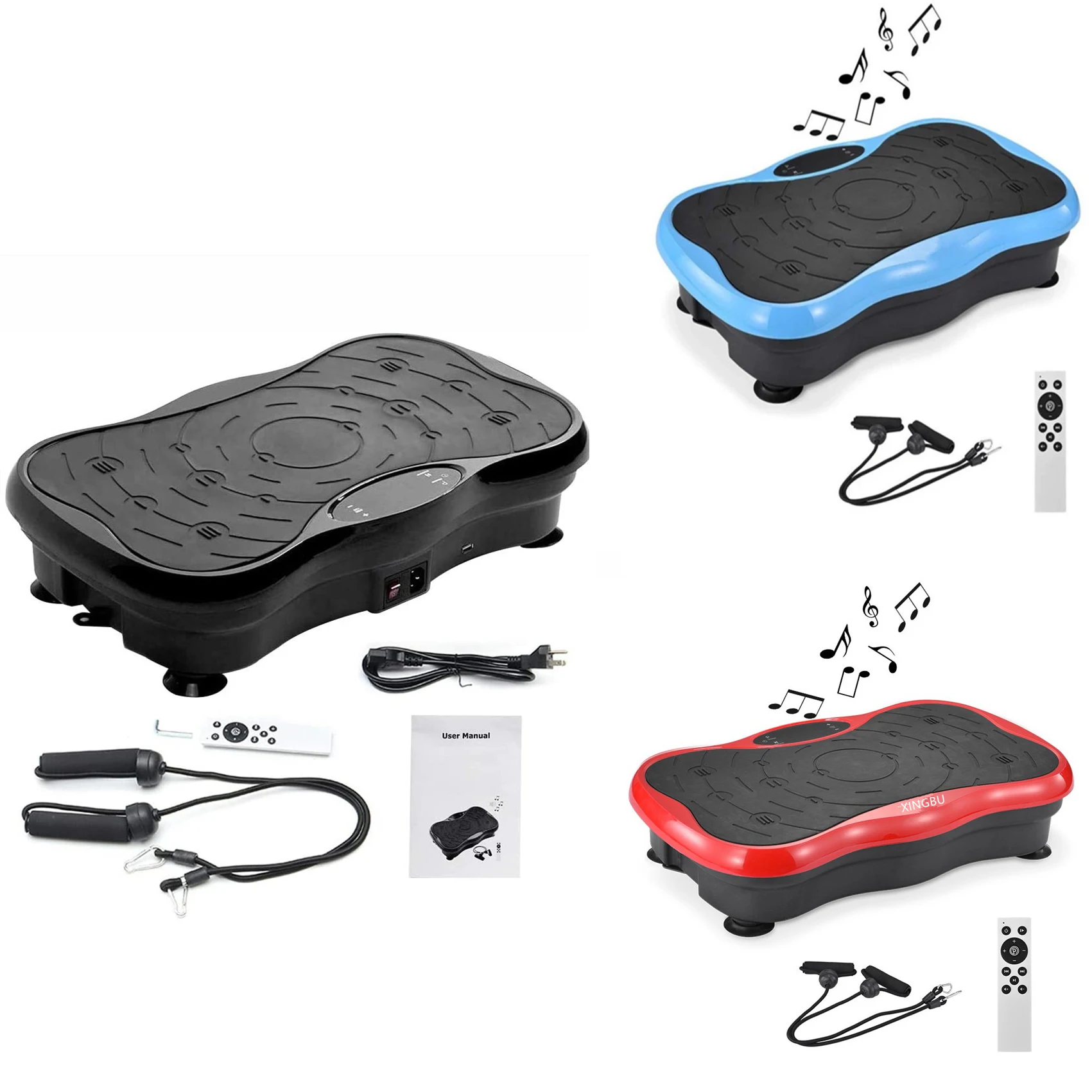 2024  Best  selling crazy fit massager small vibration plate