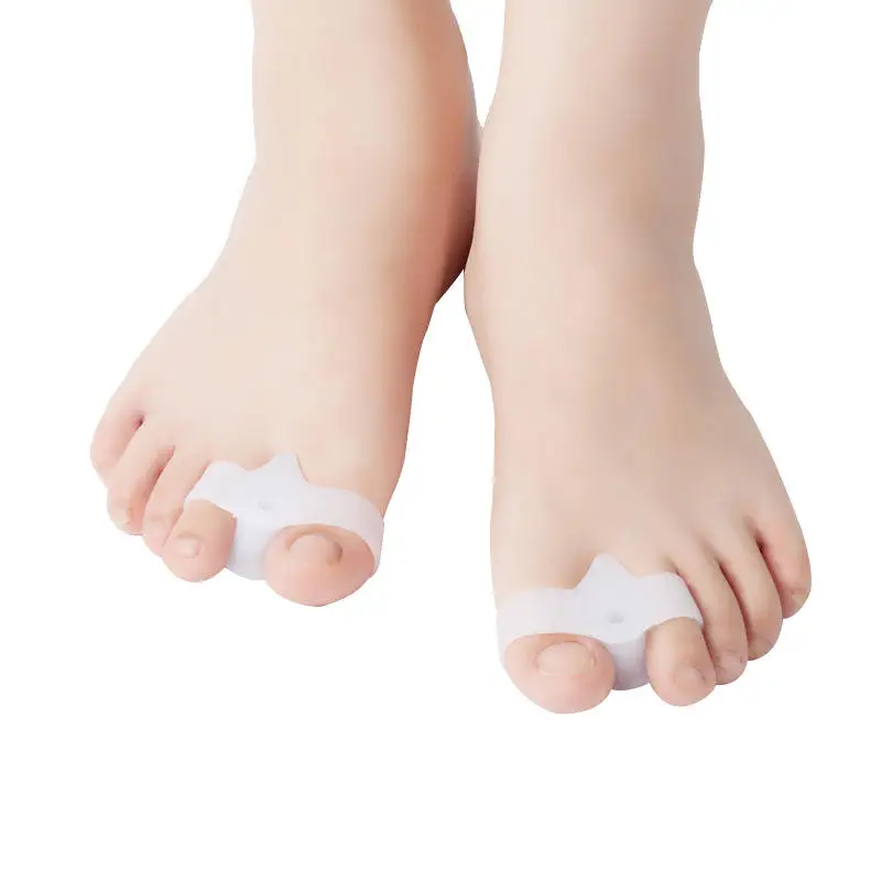 SiliconeToe Spacer Bunion Corrector Toe Stretcher Silicone Gel Toe Separator