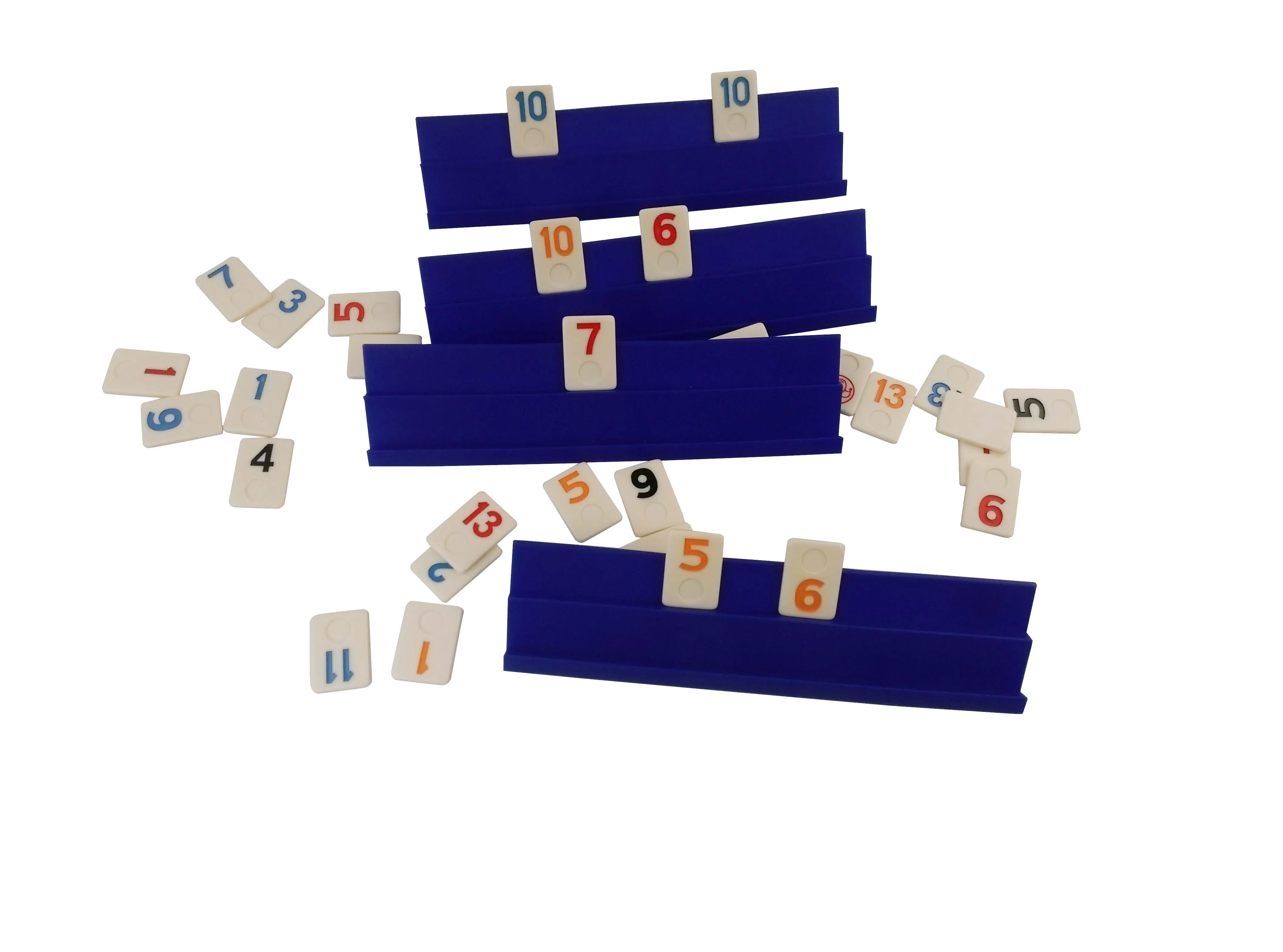 Factory hot selling cheap Digital Domino Plastic Rummy Board Game