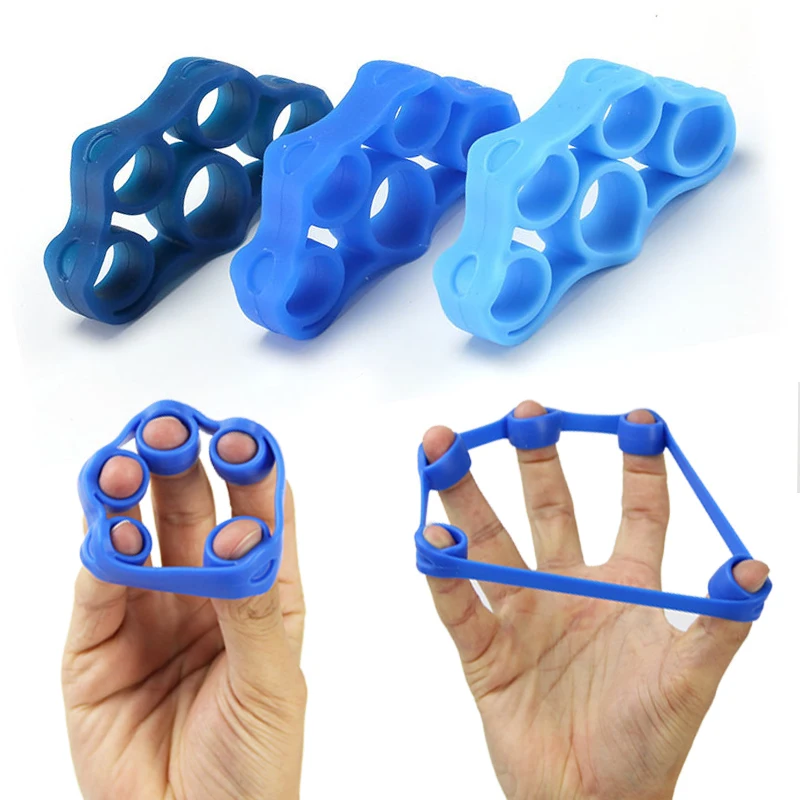 
Hand Gripper Silicone Finger Expander Exercise Hand Grip Wrist Strength Trainer Finger Exerciser Resistance Bands Fitness 