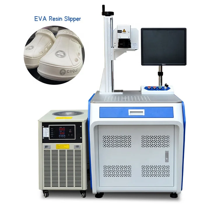 Gainlaser Portable 3W 5W 355nm UV Laser Marking EVA Resin Slippers Film gaskets medical devices Glass cup mug UV Laser engraving