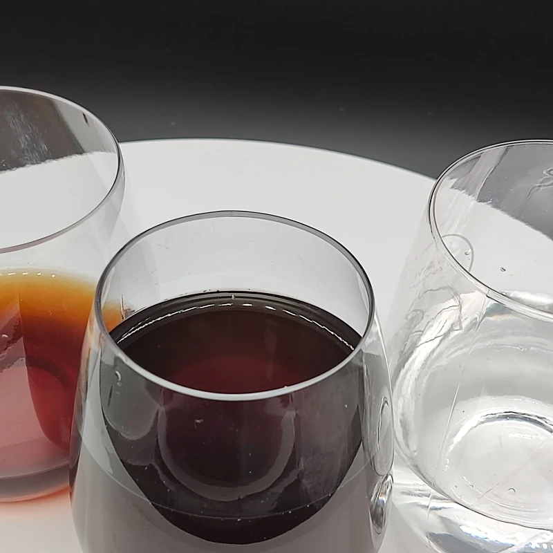 2/5/6 Oz Ps Plastic Wine Glasses Disposable Cup for Dessert and Drink