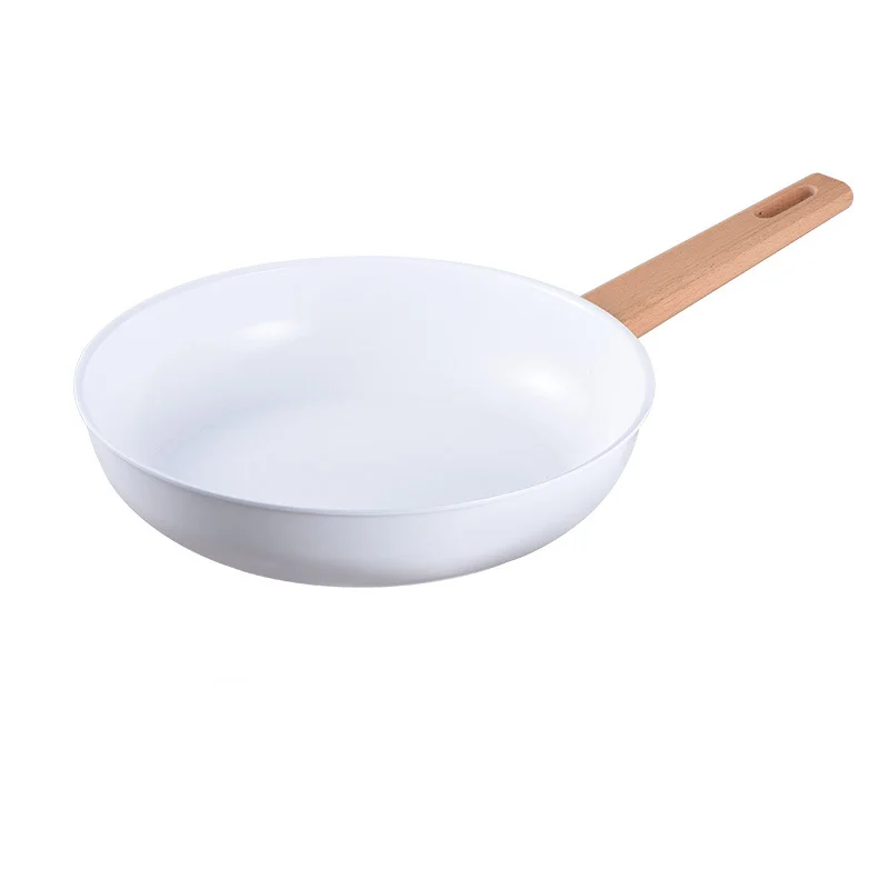 Wholesale Custom Kitchen set pots Utensils Aluminum Alloy Cookware Set with Wooden Handle Soup Wok and Casserole for Gas Stove