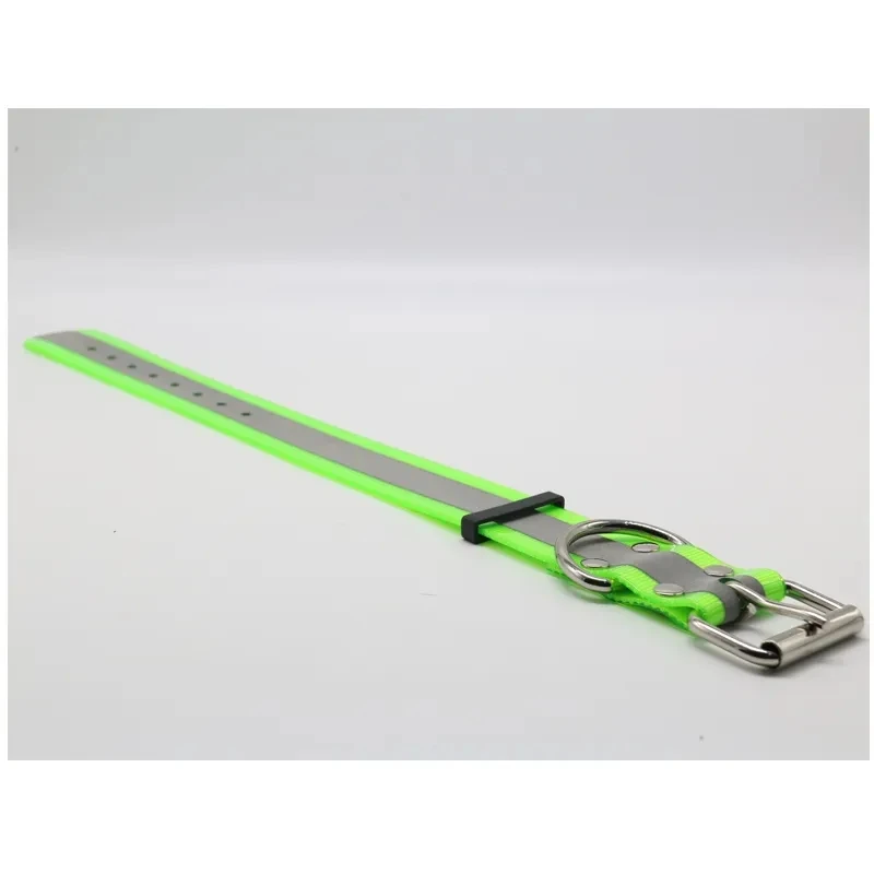 Nibao Strong Durable Custom Reflective TPU Coated Collar Para Perro Pitbull