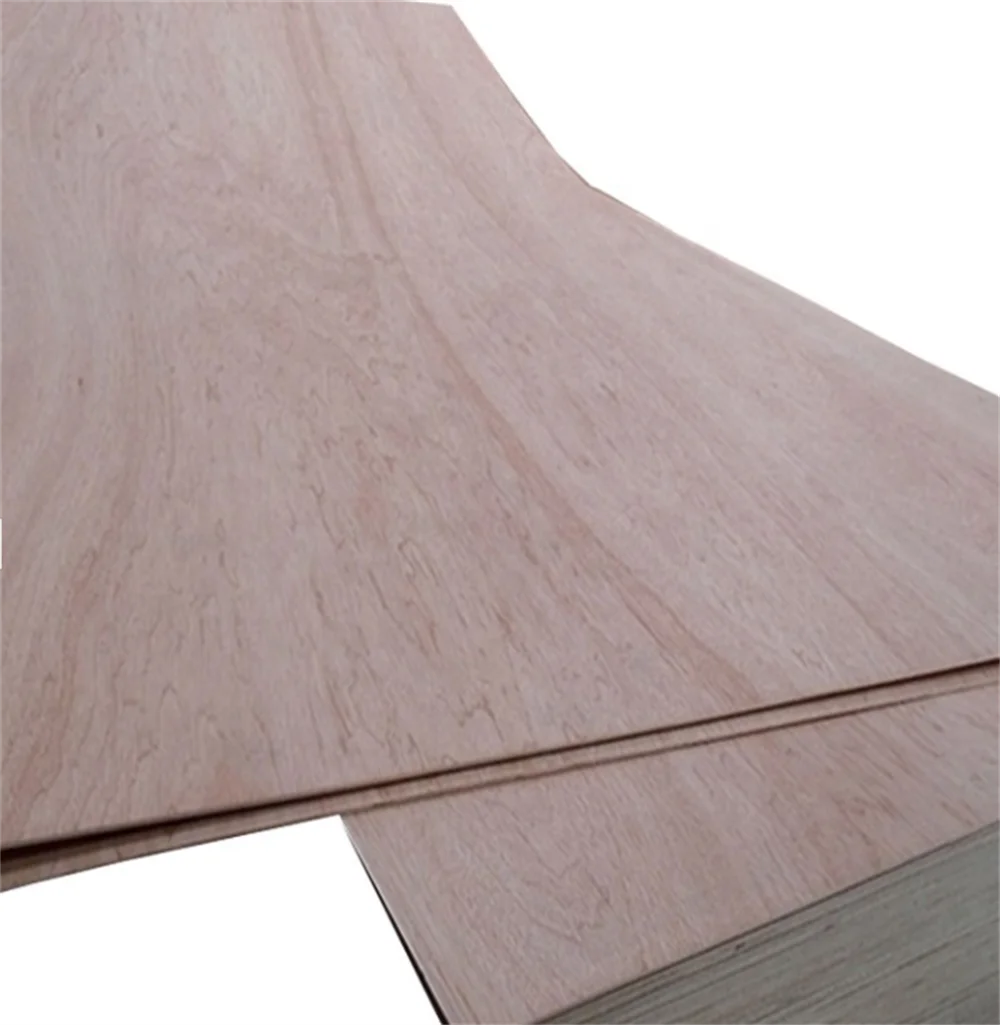 2.7mm 3mm 3.6mm 4mm 4.7mm 5mm 5.2mm Fancy Bintangor/Okoume Cheap Door Skin Plywood ForaKing Linyi factory