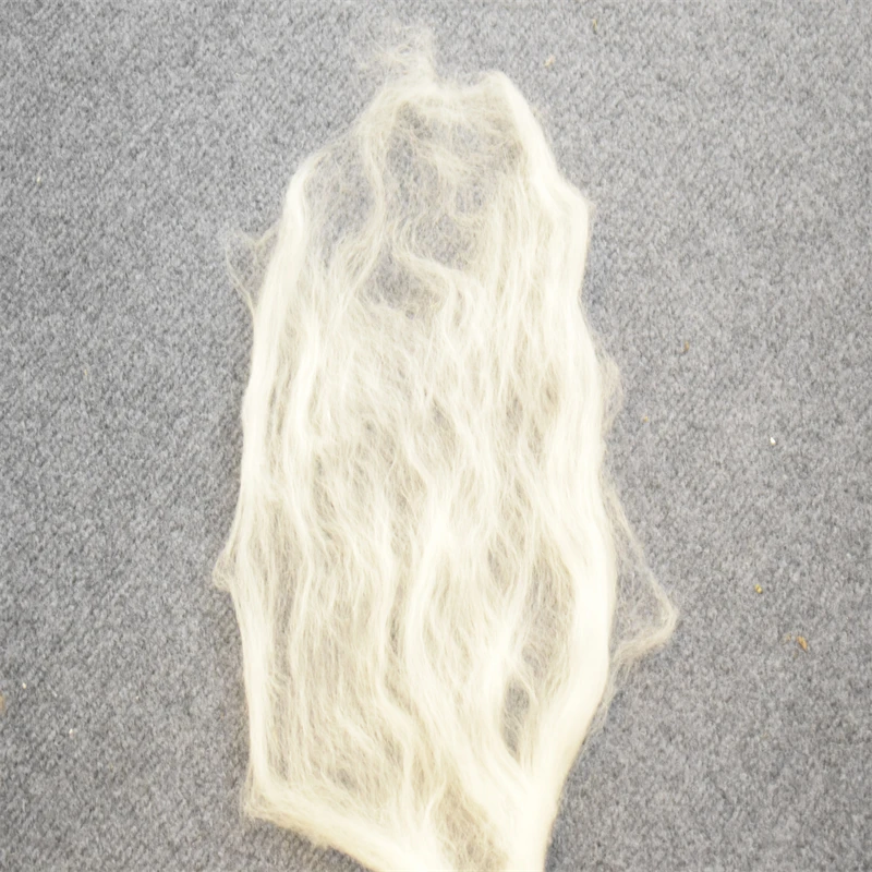 Wholesale mongolia Dehaired Cashmere Wool for Bedding and Clothing 100% cashmere dehair goat wool fiber