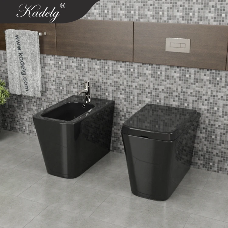 Sanitary Ware Black Color Bathroom Bidet WC