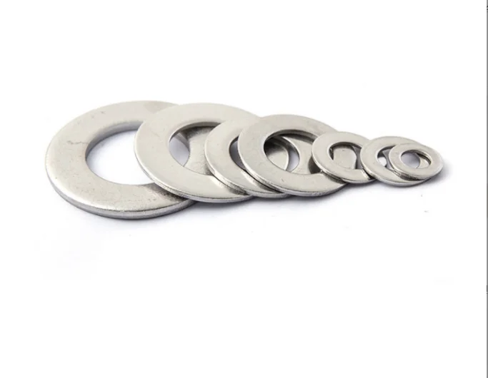 Factory wholesale customized size hot dip wear resistant DIN125A steel sealing Flat Washer