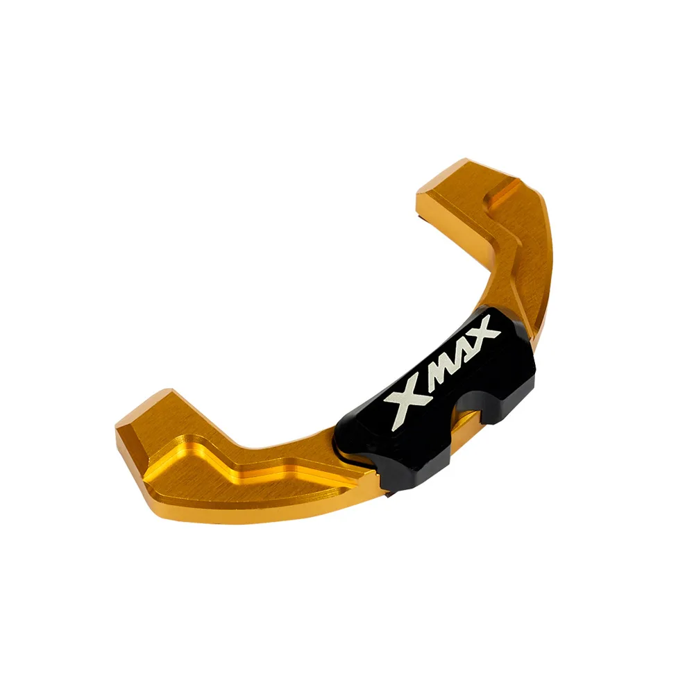 CNC Aluminium Alloy Motorcycle Electric Door Lock Decorative Cover For XMAX200 XMAX300 2017-2019