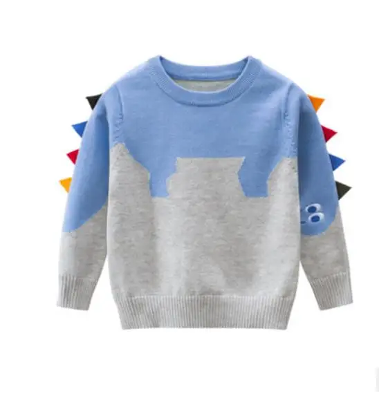 Повседневные Удобные свитера or61819b для мальчиков оптом, милый модный дизайн, детская трикотажная одежда, лидер продаж, дешевые детские топы