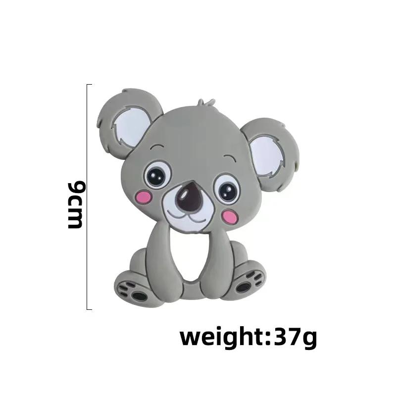 Silicone Baby Koala Teether Cartoon Teething Bpa Free Teether Toys