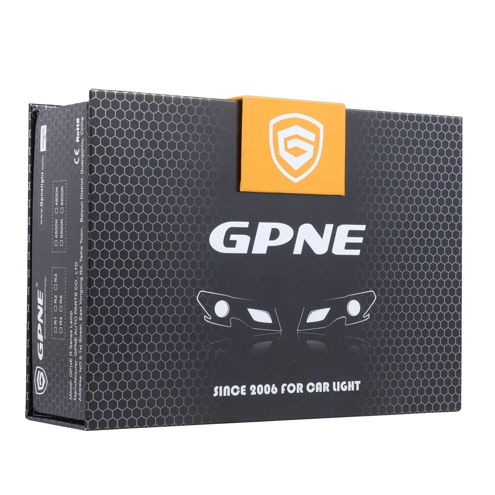 GPNE новая модель R5 H4 Светодиодная лампа для фар H7 HB3 HB4 H1 H3 H11 автомобильная светодиодная лампа с высокоскоростным вентилятором