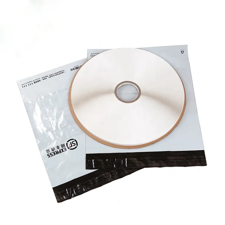 Good quality permanent sealing tape DHL courier bag adhesive coated seal tape