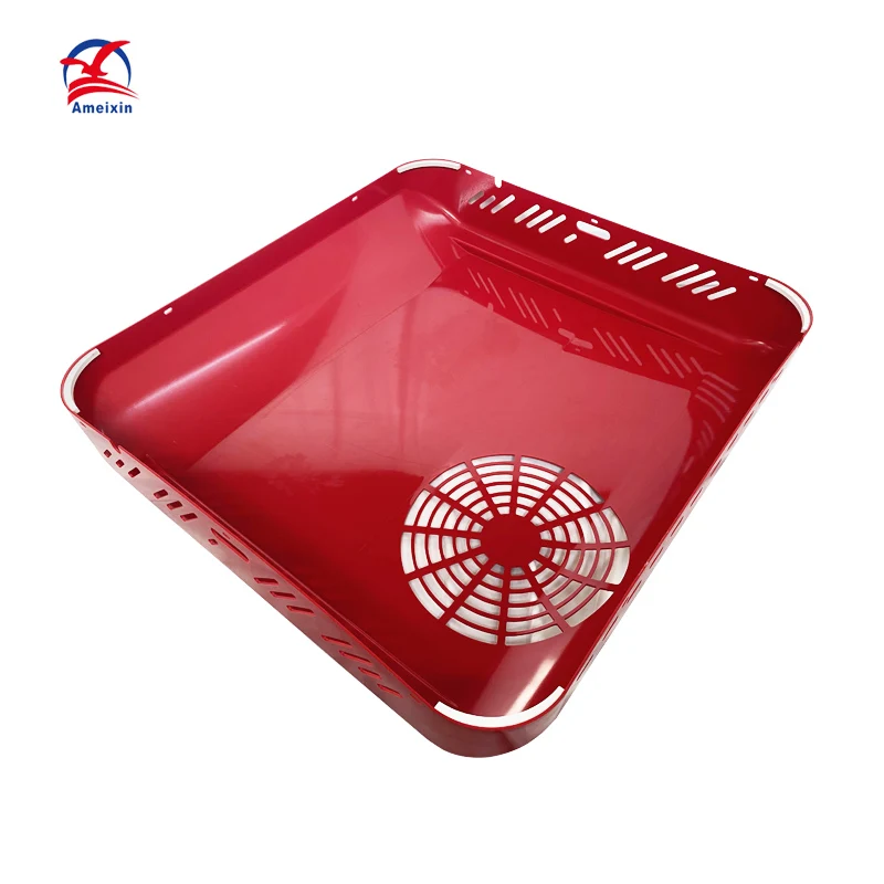 Air Conditioner Outdoor Unit Cover Plastic Spare Parts For Air Conditioner Custom Only By Vacuum Forming Plastic