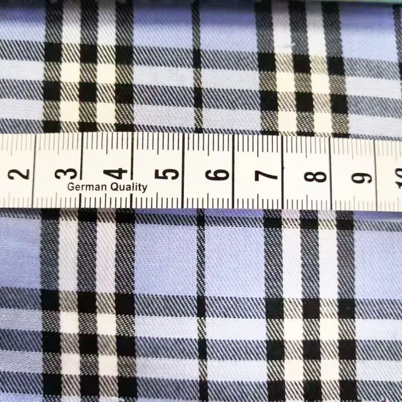 Factory direct 100% Cotton Yarn Dyed Checked plaid fabric new fashion tartan fabric for School Uniform