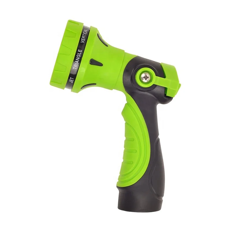 Adjustable 8 Spraying Pattern Horticultural Lawn Garden Water Spray Nozzle Trigger Garden Water Hose Sprayer Nozzle Gun