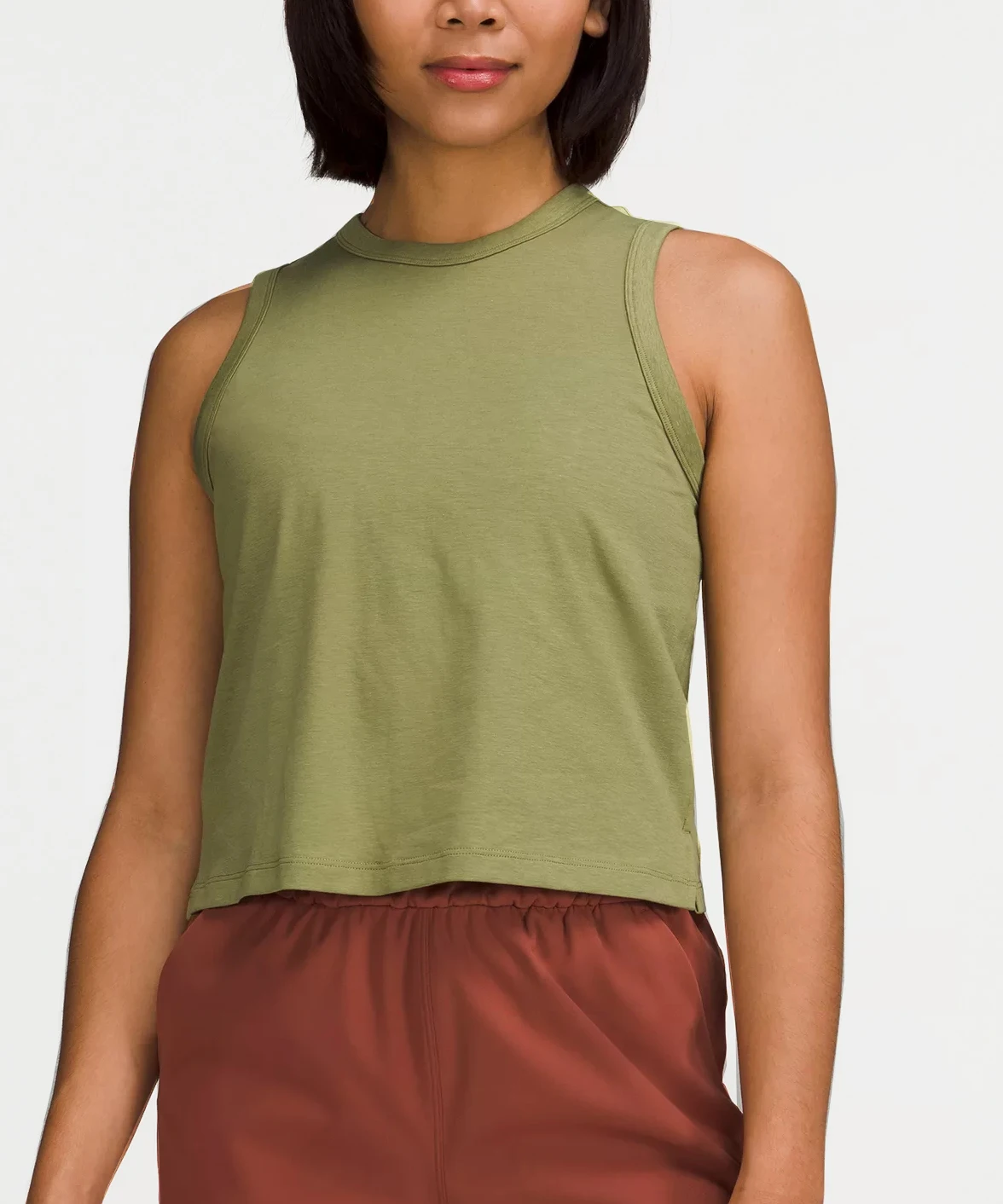 Simple Solid Cotton Spandex Vest Custom Logo GYM Womens Sports Tank Top for Running