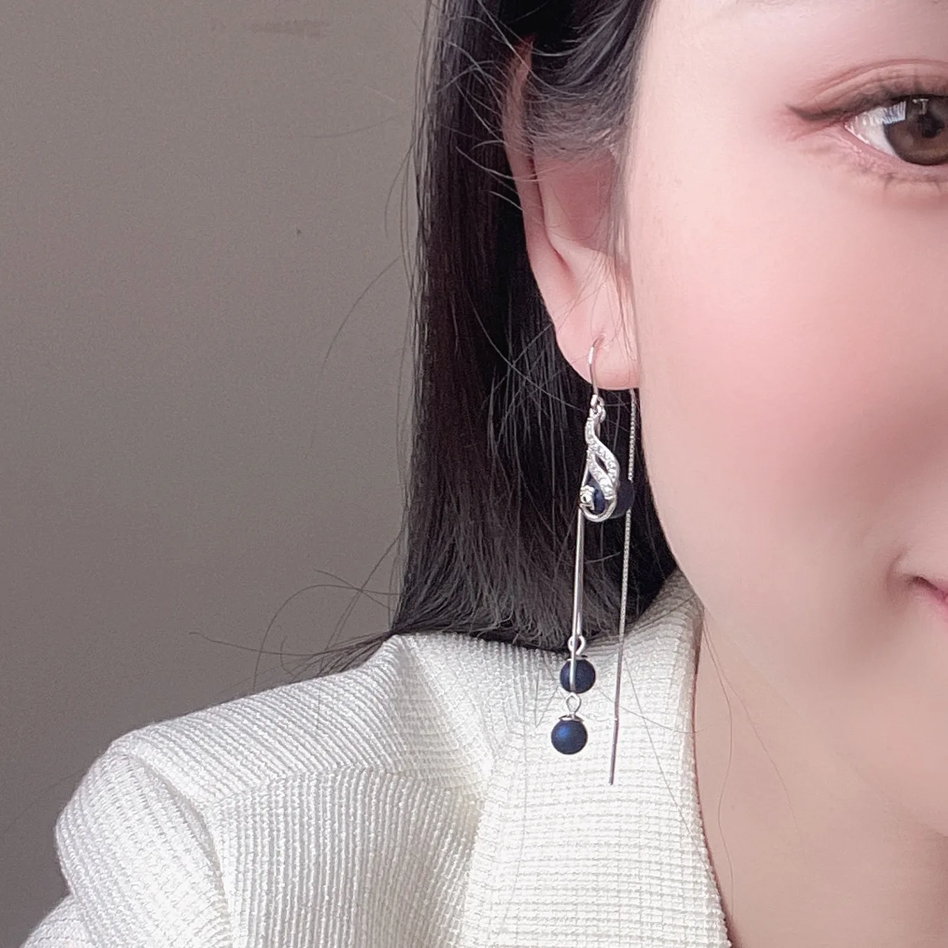 Женские серьги из серебра 925 пробы