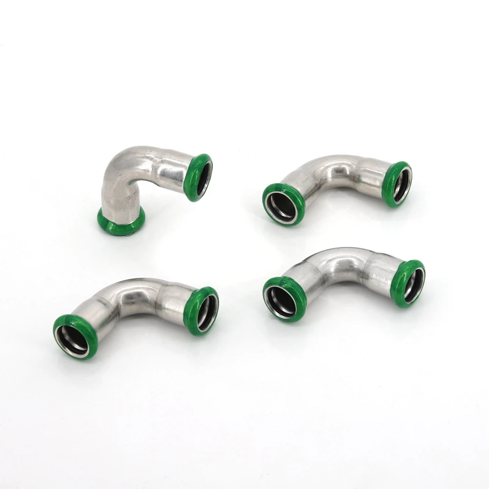 DVGW stainless steel SS316L/SS304 inox press fitting