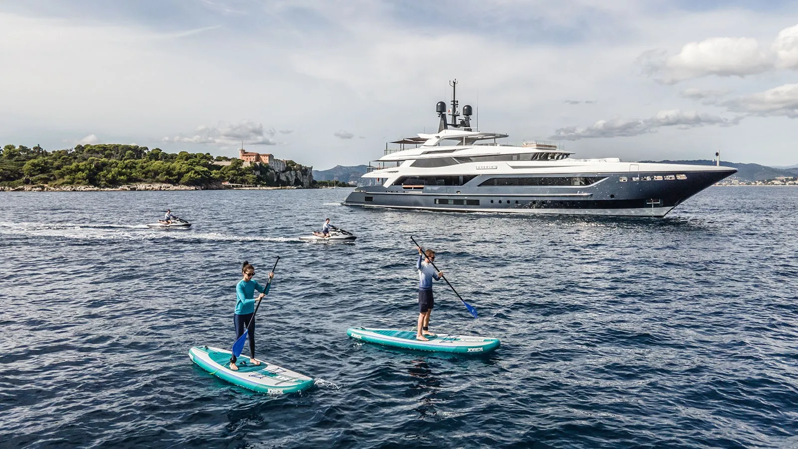 JNCN New Design 180ft Alloy hull material custom super yacht luxury mega yacht for sale