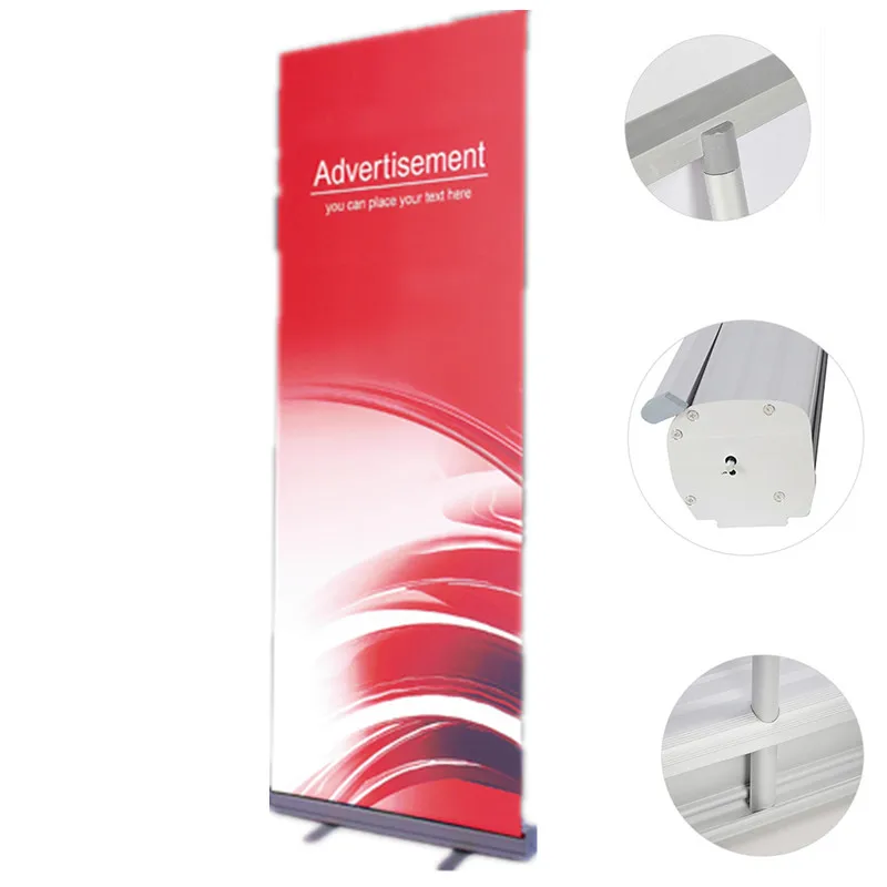 Pull Up Banner Stand Advertisement Push Up Banner Retractable Roll Up Display Stand Graphics Printing