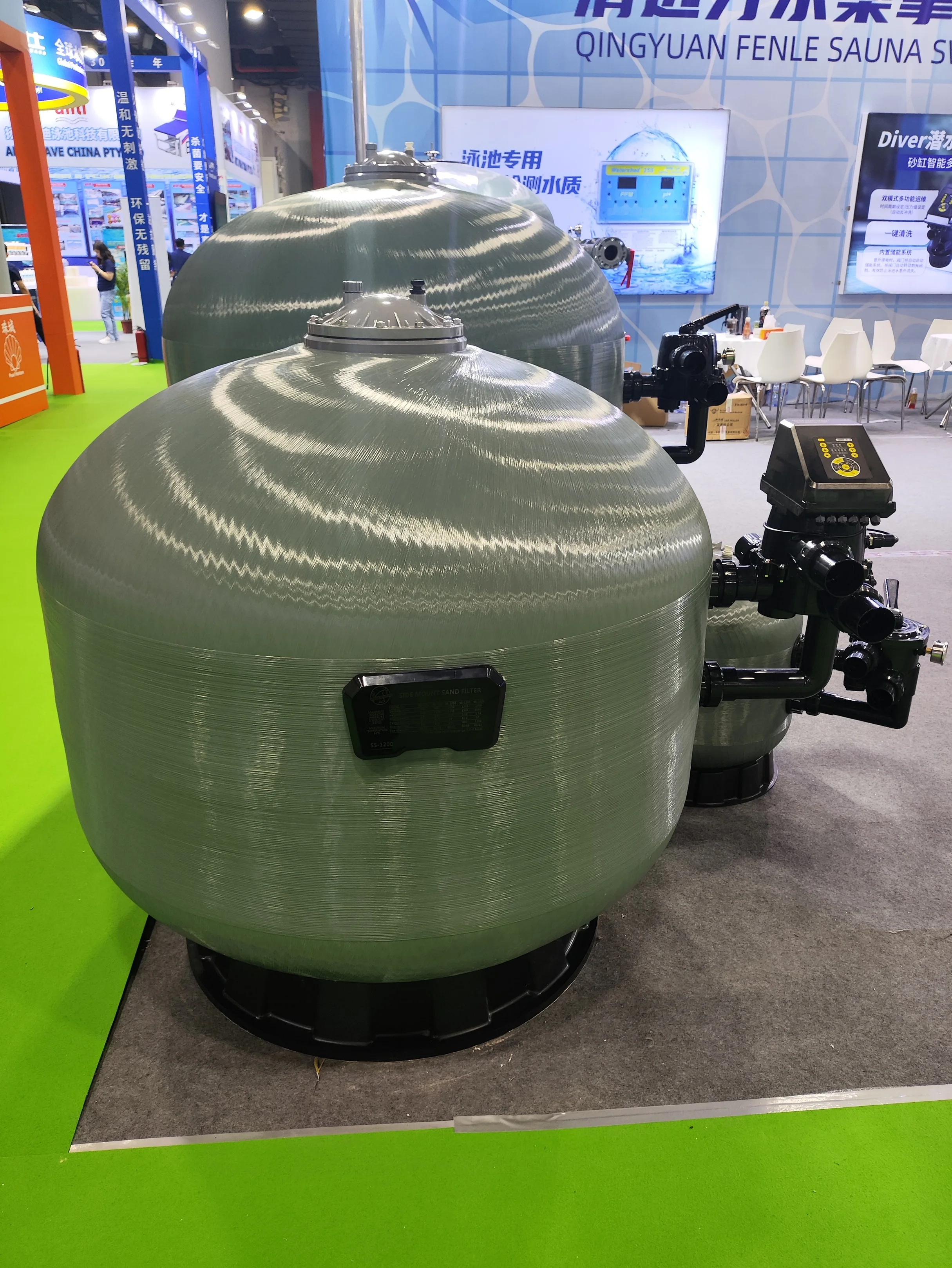 Fiberglass Sand Filter for Water Treatment Plant and Swimming Pool Side Mount Fiber Glass Filter Tool & Accessory