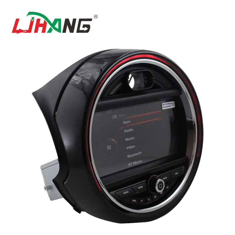 LJHANG touch screen android car radio dvd player for BMW MINI 2014 2015 with gps navigation multimedia stereo system with wifi