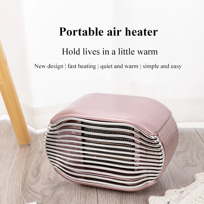 New portable electric heaters fan 1200W PTC Ceramic heat 2-speed portable mini low-noise household space heaters electric heater