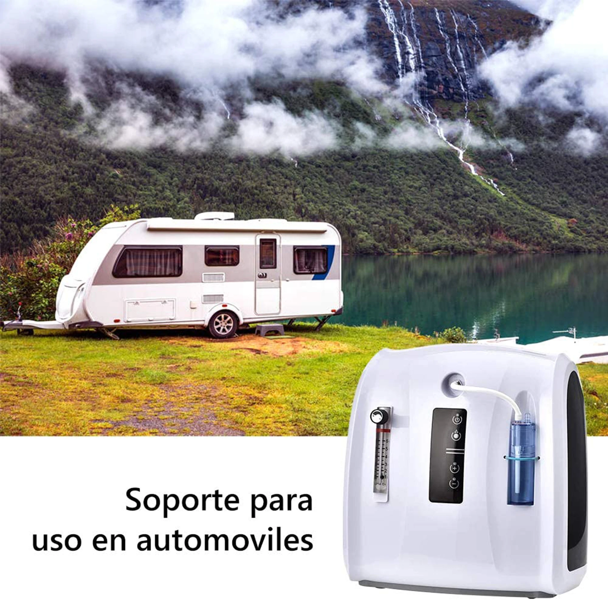 oxigen generator Medical 6L High O2 Purity.oxygen Concentrator Machine portable charged oxygen