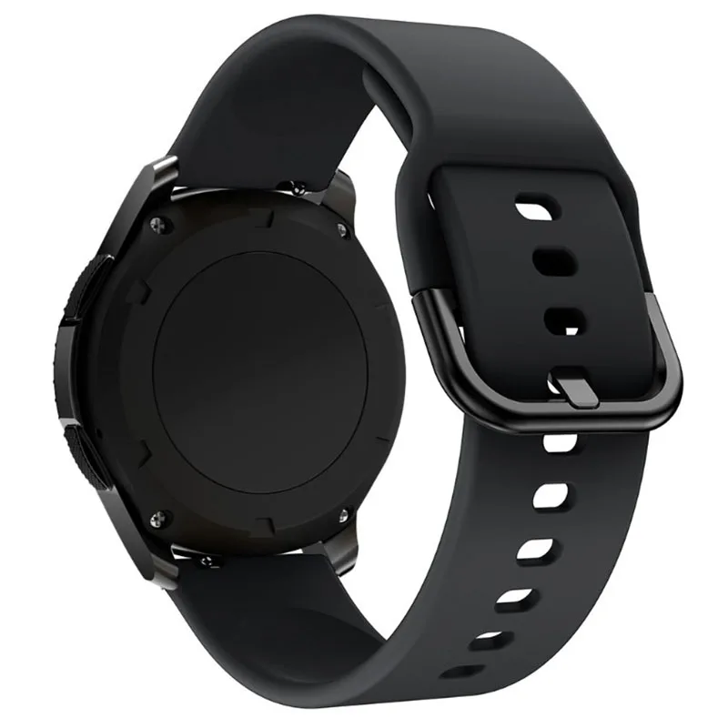 New Silicone Watch Band 22mm 20mm Replacement Wrist Watch Strap For Samsung Huawei Smart Watches