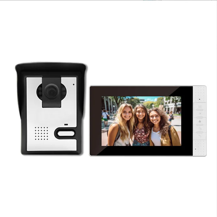 Visual building intercom system doorbell community multi family villa night vision color telephone high-rise