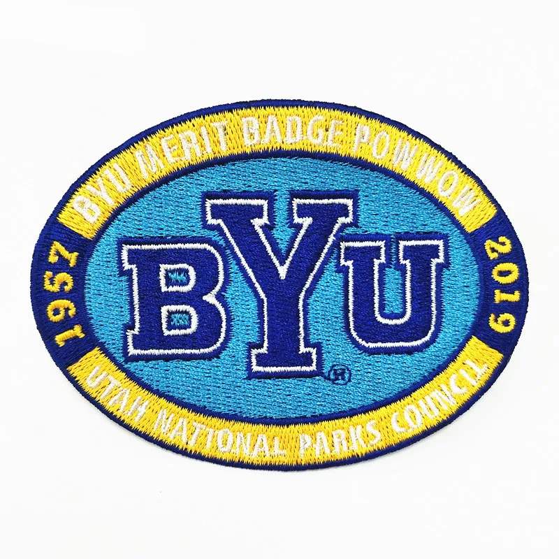 Customized Design Of Embroidered event Patch Badge Custom Embroidery Patch For Clothing Decoration