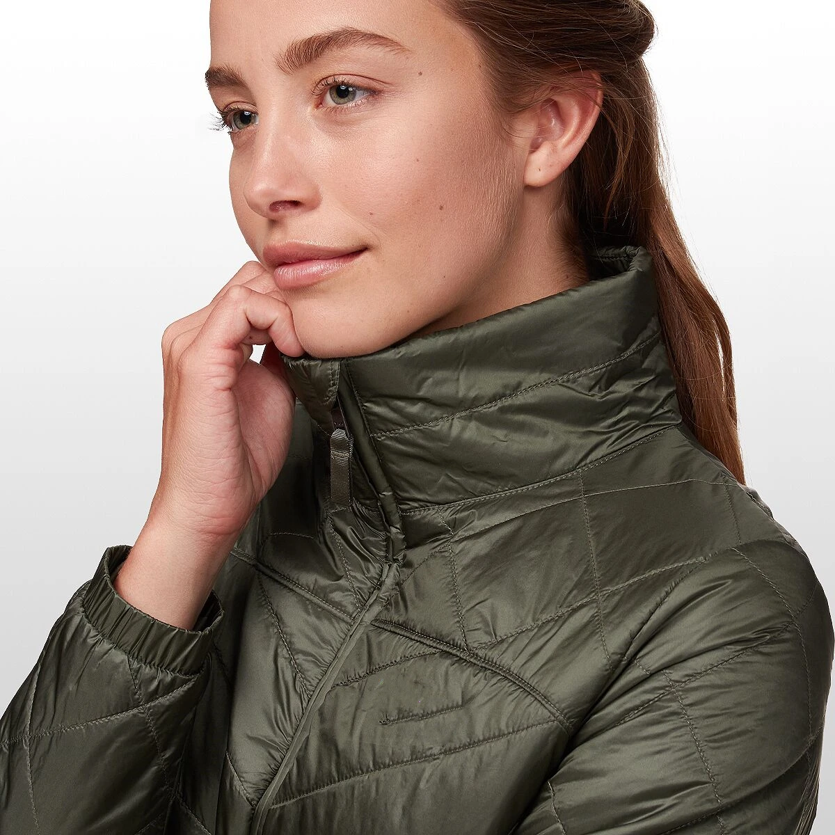 Women Super Puff Jacket Waterproof Windbreaker Design High Quality Winter Plus Size Coat With Black Military