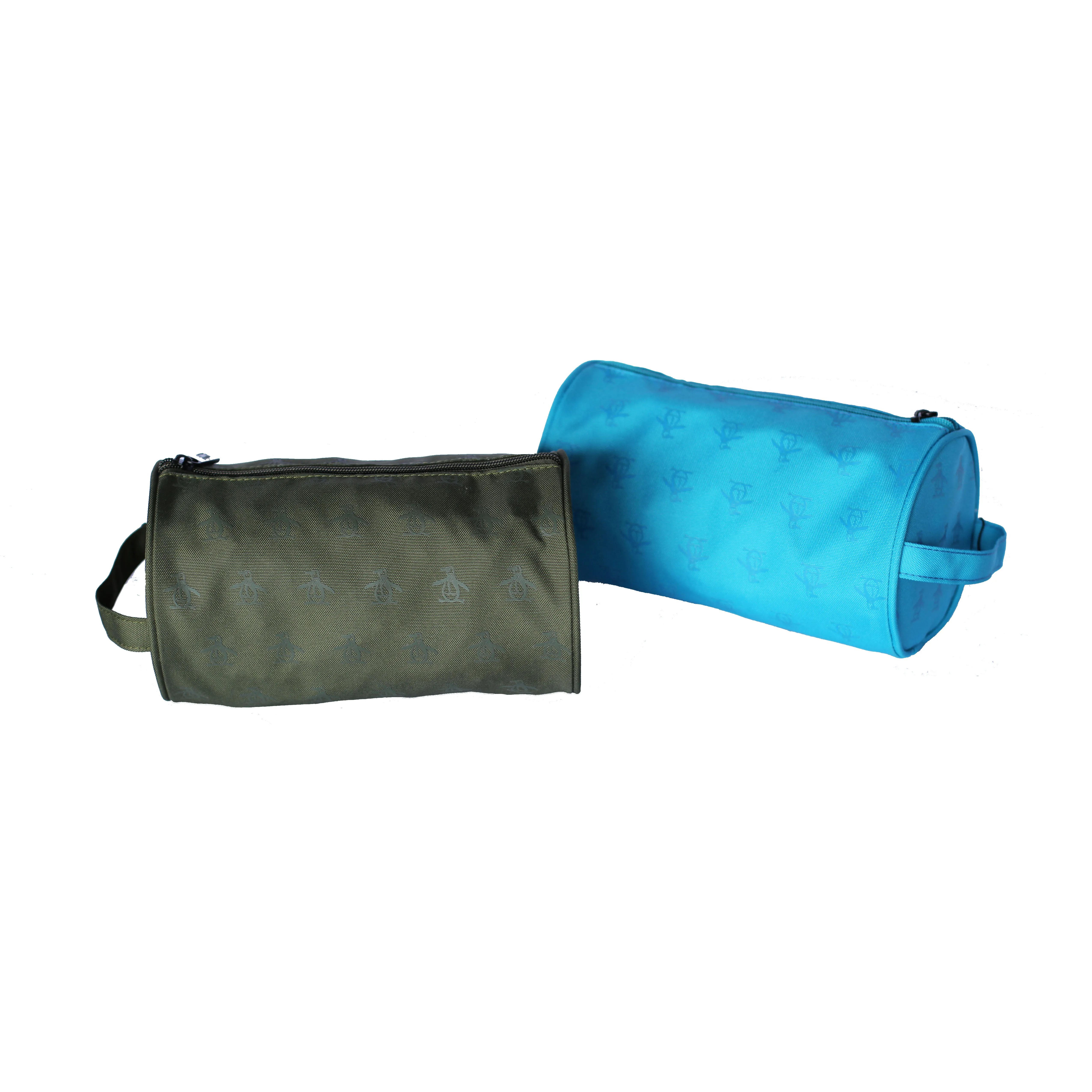 Travelling Club Team Soccer Football Sport Penguin Washing Bag Cosmetic round Bag toiletry bag