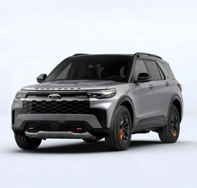 Купить высокоскоростные автомобили 200 км/ч Ford Explorer 5-дверный 6-местный внедорожник передний 4Wd дешевые подержанные из Китая