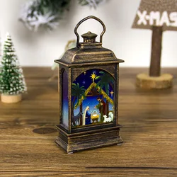 Hot Selling LED Christmas Tree Decorations Gifts Hanging Lantern Outdoor