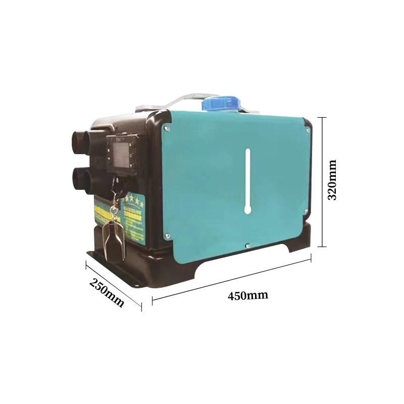 2KW/5KW 12V/24V/220V Electric Air Heater Integrated Air Warmer 12/24 Volt Portable Parking Heater for Home /Car Camp