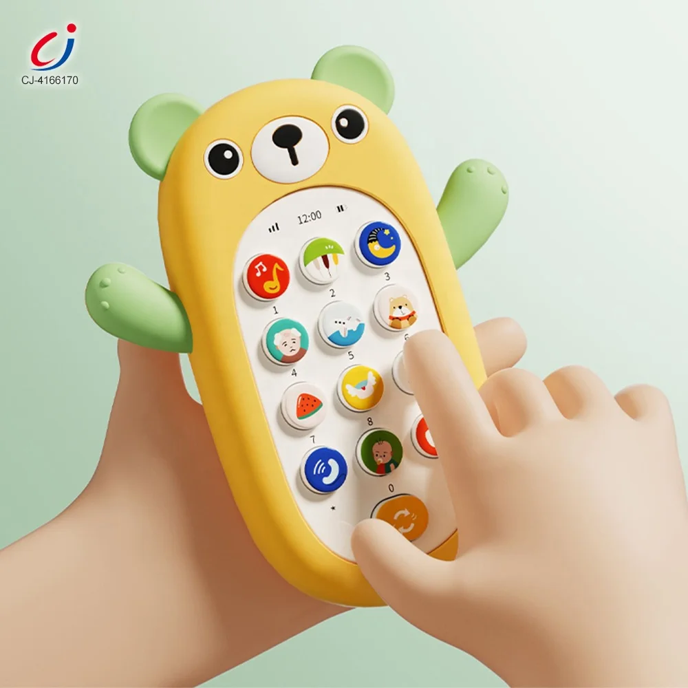 Детский мобильный телефон с силиконовым рукавом