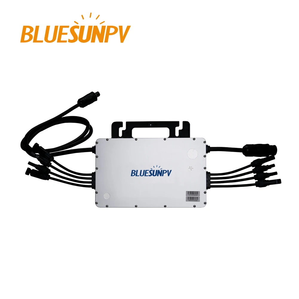 1.2kw Mirco Inverter Full Certified Solar Inverter Bluesun Hot Sale 1kw 1200Watt Grid Tied Mirco Inverter for home use