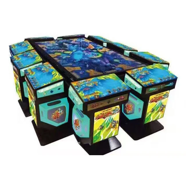 Игровая аркадная видеомашина для охоты на рыбу настольная игра фиолетовое завоевание Океанский король 3 рыбные игры