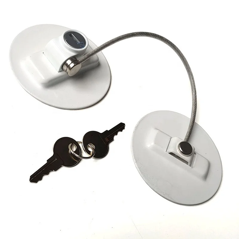 Child and Baby Safety Window Restrictor Locks with Security Cable Door Locks with Keys Protective Window Cylinders
