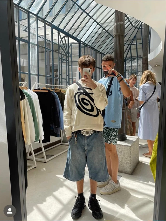 custom knit sweater men graphic knit tapestry soccer knit graphic sweater over for men