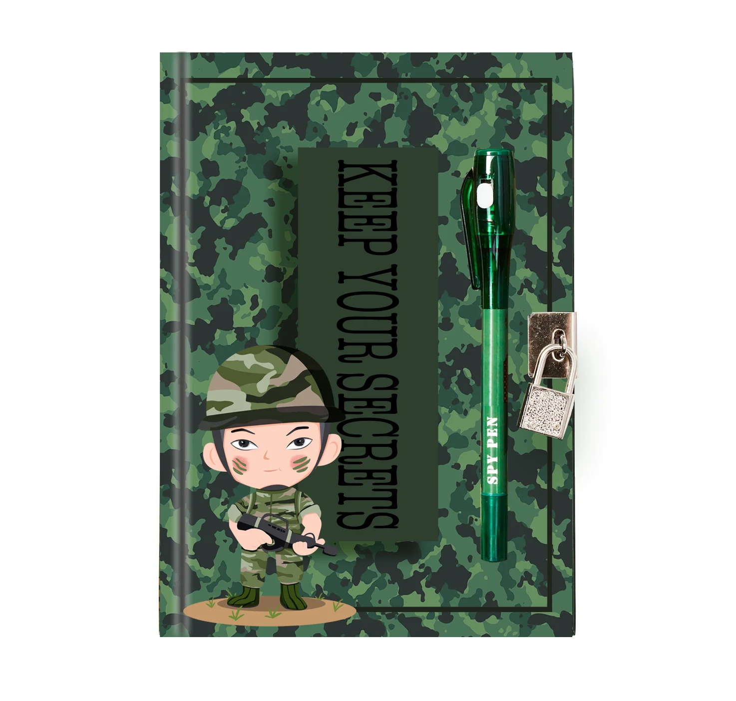 2022 пользовательская невидимая чернильная ручка с ультрафиолетовым светом и комплектом для блокнота волшебный маркер секретных сообщений игрушечные