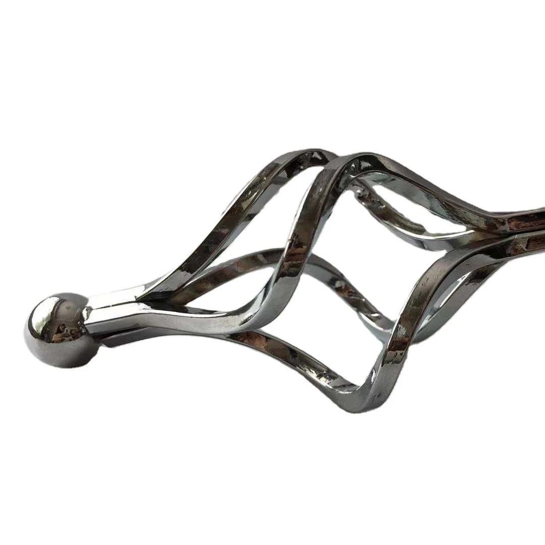 Smart Home Hot sale Crown Style Curtain Rod Finals European Style Curtain Pole End