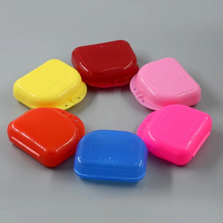 OEM Logo Plastic Orthodontic  Invisible Storage Box